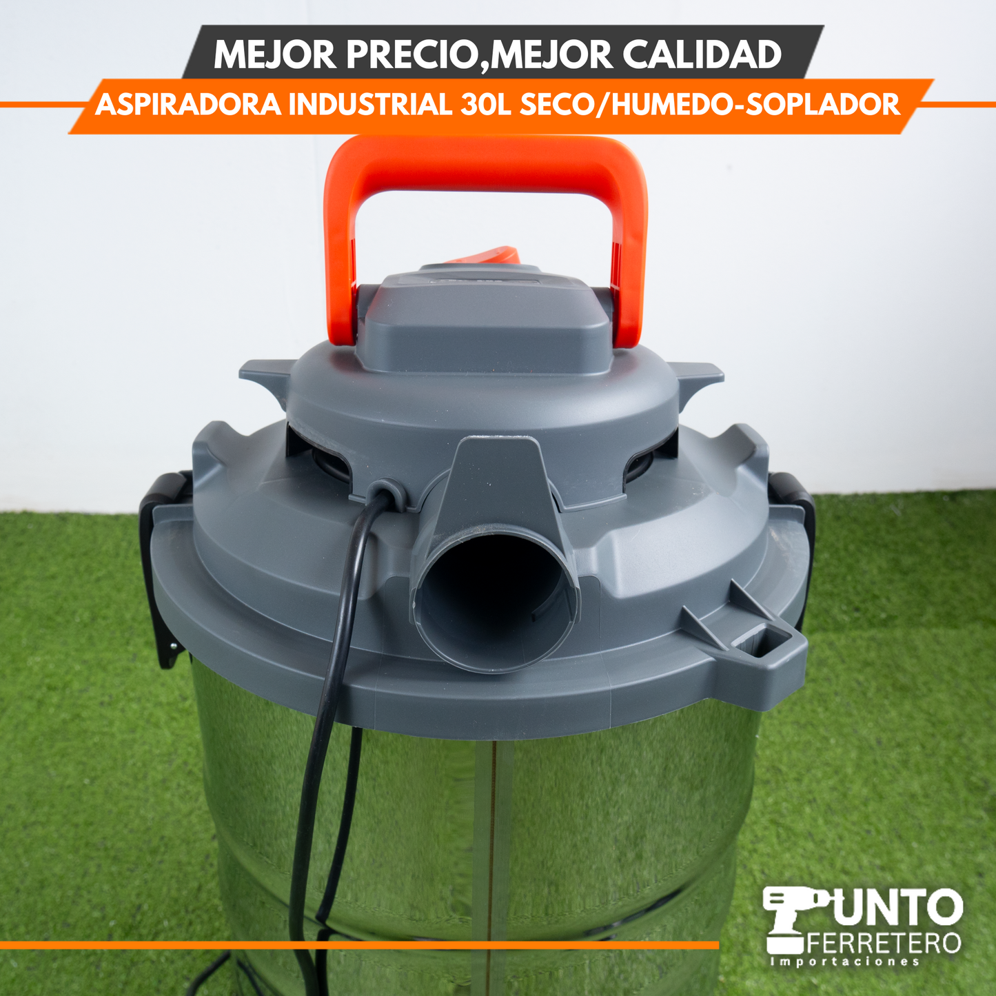 aspiradora de 30L 3 en 1 (aspiradora/seco-húmedo )y sopladora