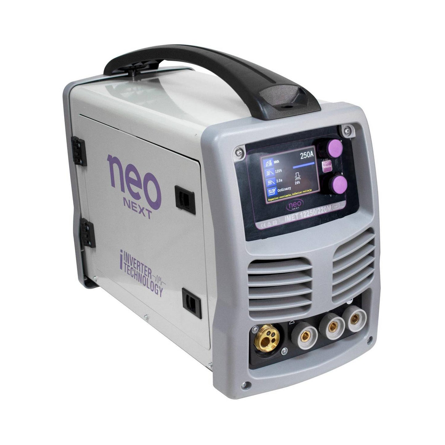 SOLDADORA ELÉCTRICA INVERTER SIRA 250A MULTIFUNCIÓN 6 EN 1 MIG – MAG, MMA, TIG , TIG PULSADO,MIG PULSADO, MIG DOBLE PULSADO -NEO