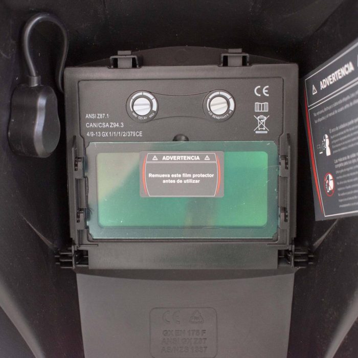 SOLDADORA ELÉCTRICA INVERTER 200A MMA DIGITAL + CARETA FOTOSENSIBLE- GLADIATOR