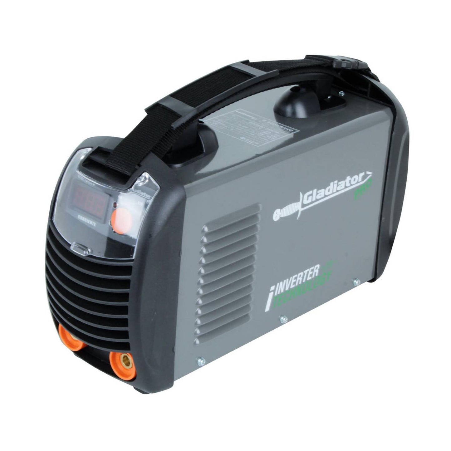 SOLDADORA ELÉCTRICA INVERTER 200A MMA CON CONECTORES DE 3/8 -GALDIATOR