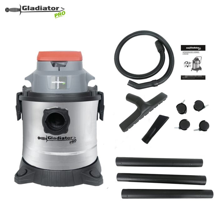 ASPIRADORA SECO-HÚMEDO RECARGABLE CON 1 BAT-GLADIATOR