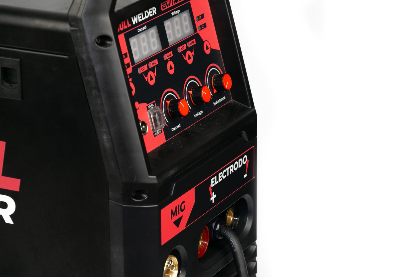 SOLDADORA INDUSTRIAL 350 AMP MULTIPROCESO 4 EN 1 / MIG, TIG LIFT, MMA Y SPOOL GUN