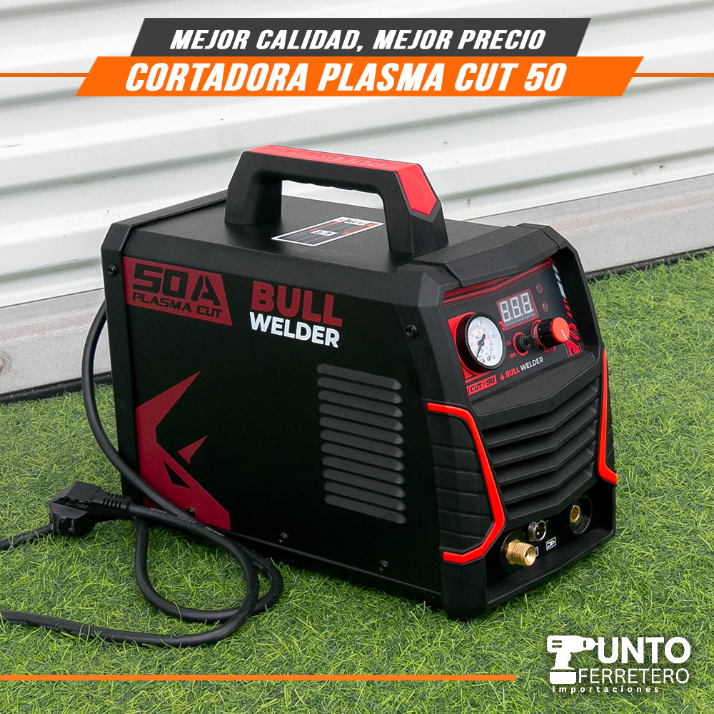 cortador plasma bull welder cut 50A  (corta 12mm-18mm) uso industrial
