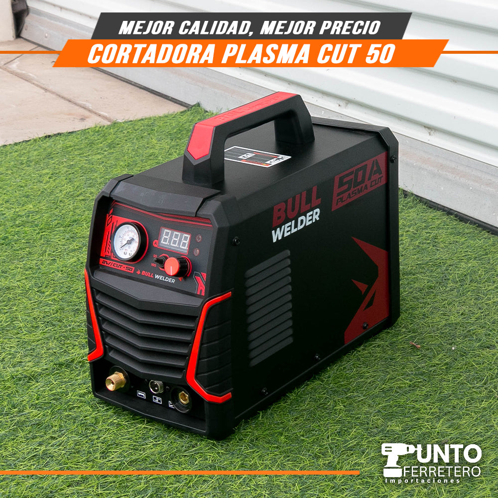 cortador plasma bull welder cut 50A  (corta 12mm-18mm) uso industrial