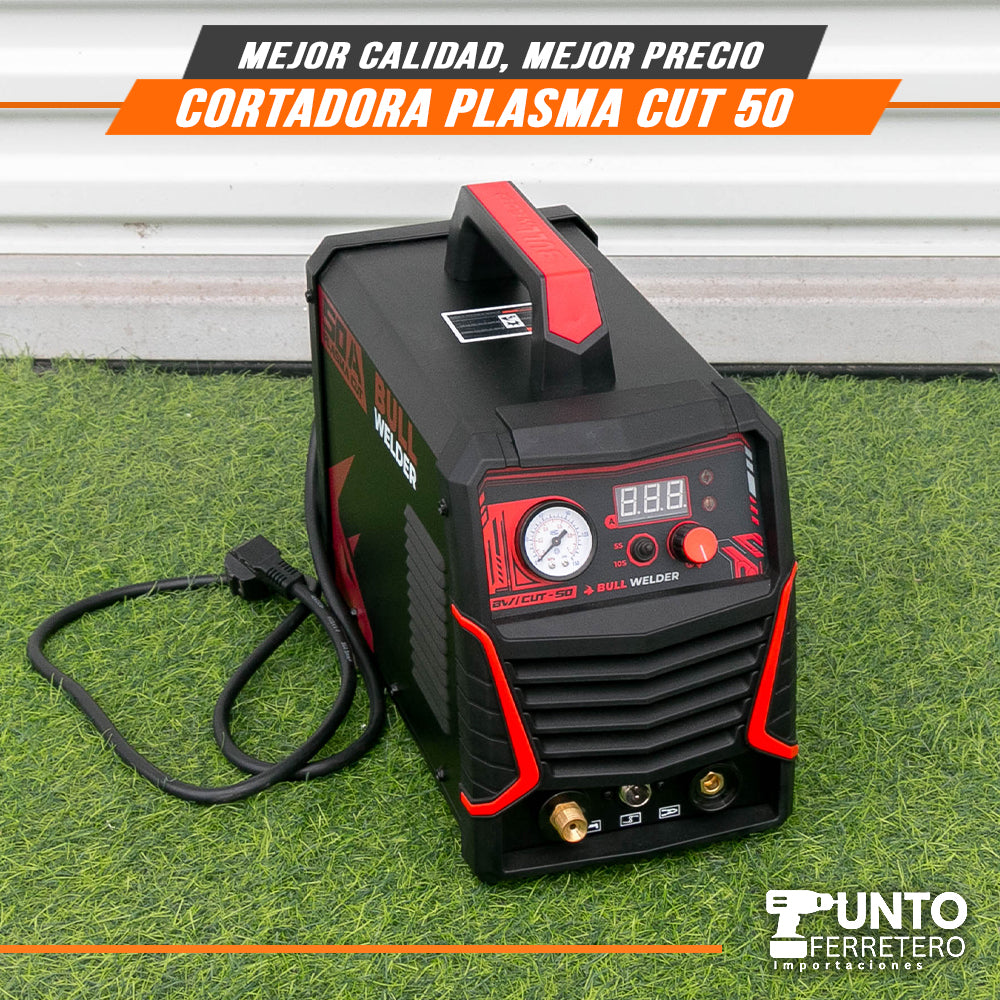 cortador plasma bull welder cut 50A  (corta 12mm-18mm) uso industrial