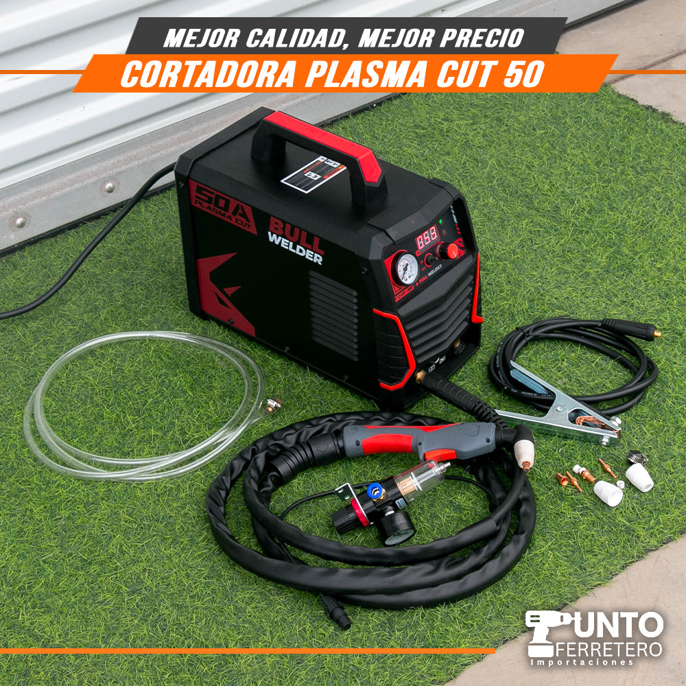 cortador plasma bull welder cut 50A  (corta 12mm-18mm) uso industrial
