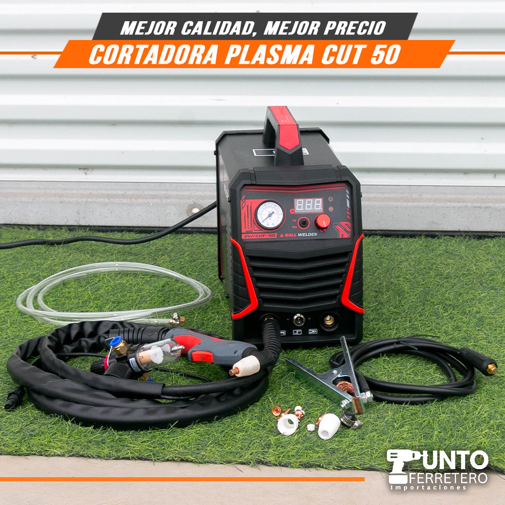 cortador plasma bull welder cut 50A  (corta 12mm-18mm) uso industrial