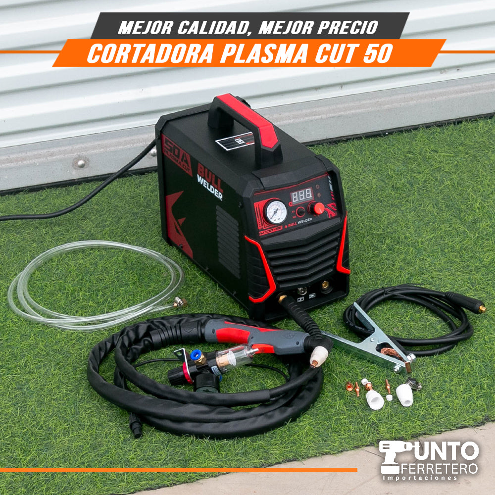 cortador plasma bull welder cut 50A  (corta 12mm-18mm) uso industrial