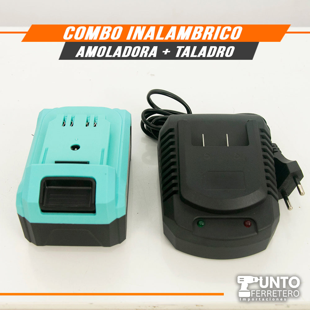 COMBO TALADRO Y AMOLADORA  ENERGY + 5 DISCOS DE REGALO
