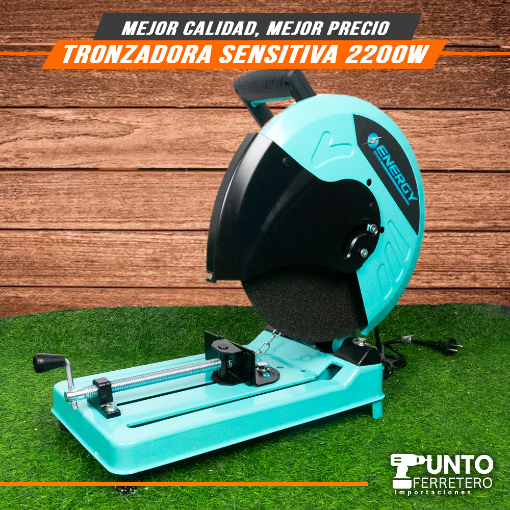 🇺🇸 Tronzadora electrica industrial  energy 2200W 14 pulgadas marca americana 🇺🇸