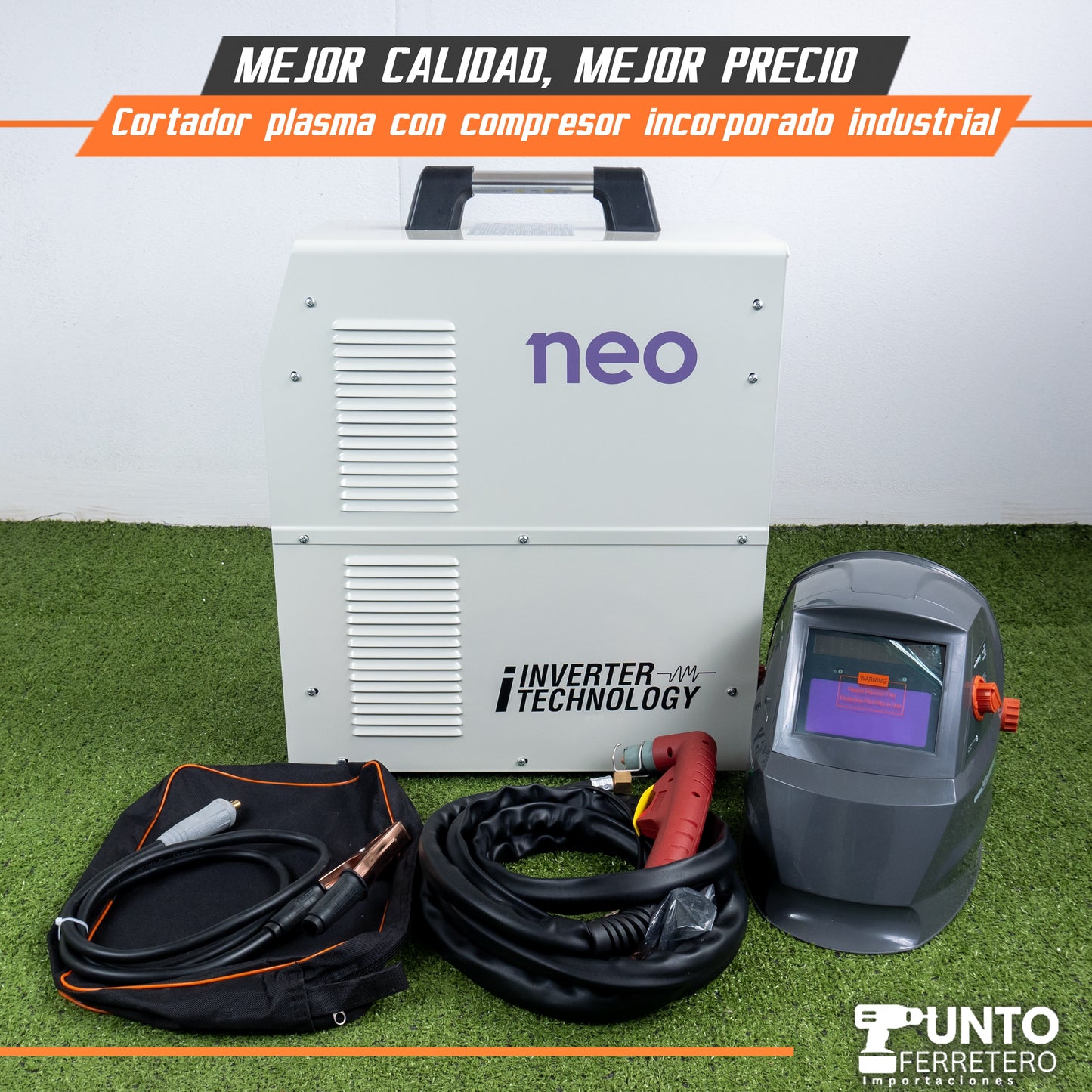 CORTADOR PLASMA CON COMPRESOR INCORPORADO NEO CUT 40