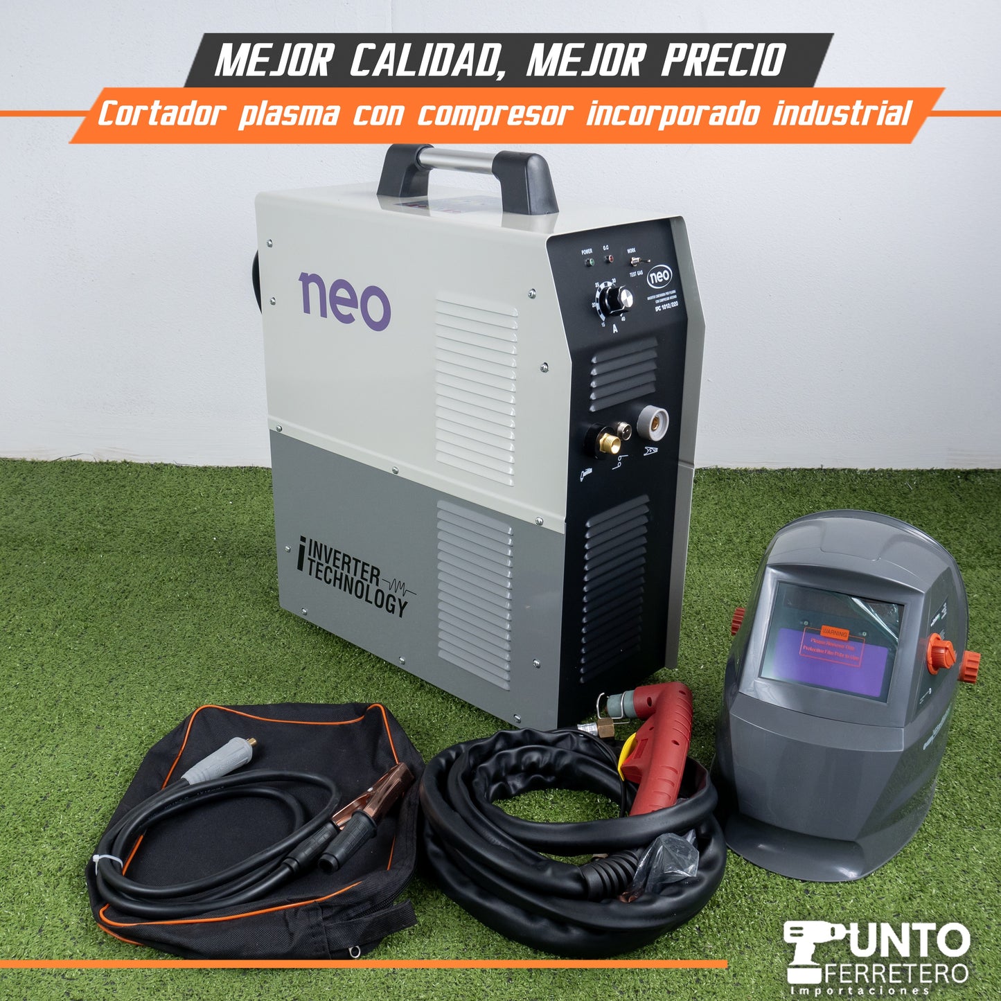 CORTADOR PLASMA CON COMPRESOR INCORPORADO NEO CUT 40