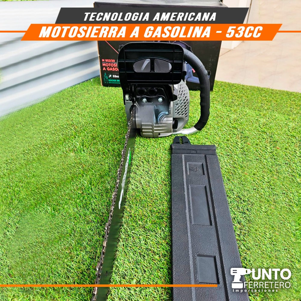 motocierra gladiator pro espada 20 pugadas motor 2 tiempos 52cc