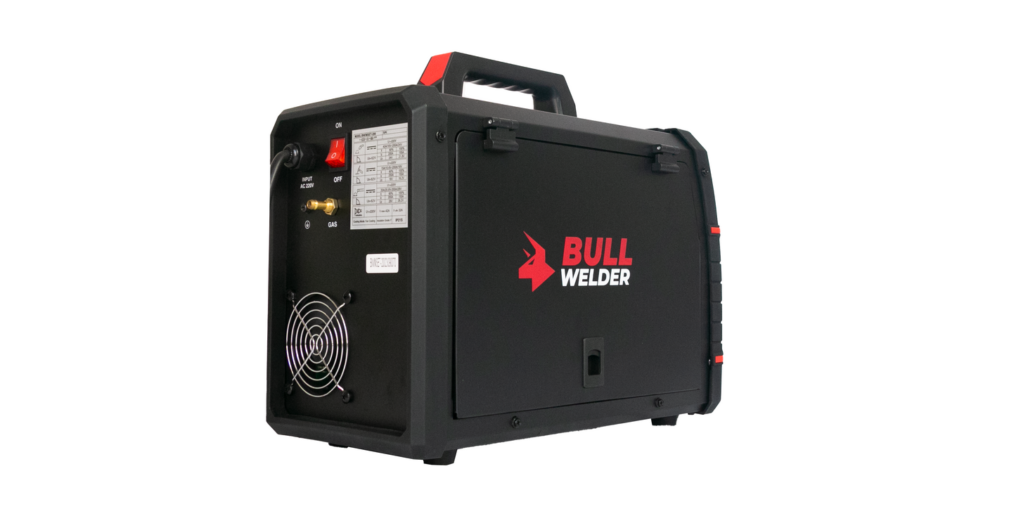 SOLDADORA INDUSTRIAL MULTIPROCESO 200 A / 4 EN 1 –  MIG, TIG LIFT, SPOOL GUN  Y  MMA