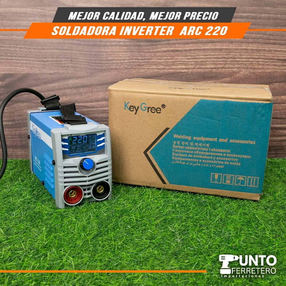 maquina de soldar mma ,tig lift 200 amperios key greem + mascara 2 sensores