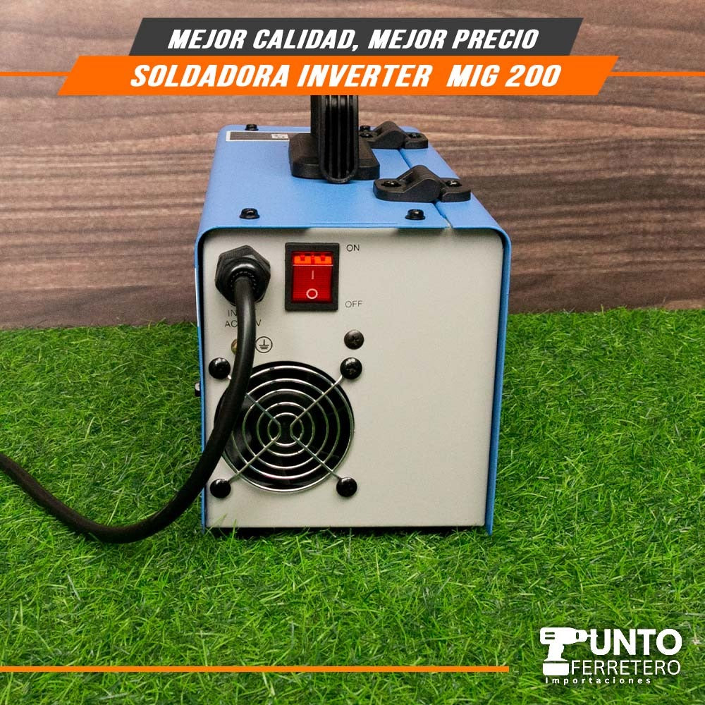 MIG 140A  multiproceso (mig ,mma ,lift tig)+ mascara fotocensible + 1 kg ala,bre flux core