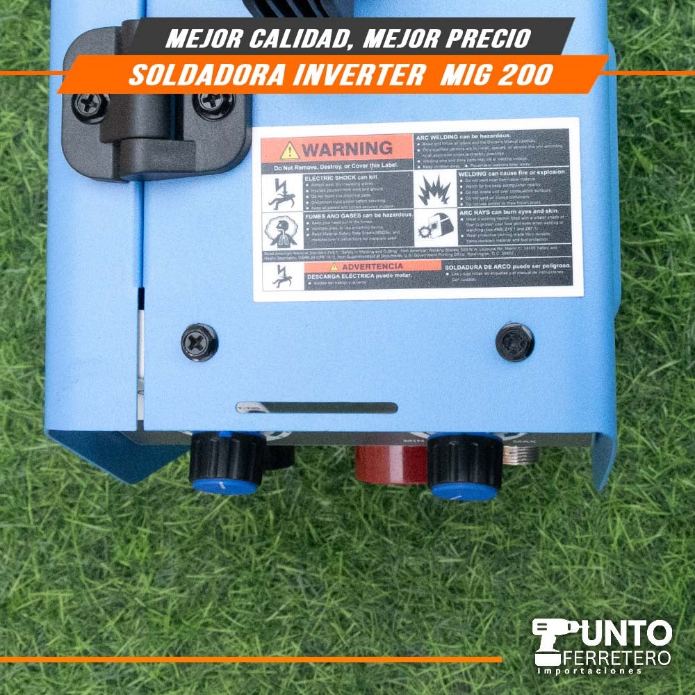 MIG 140A  multiproceso (mig ,mma ,lift tig)+ mascara fotocensible + 1 kg ala,bre flux core