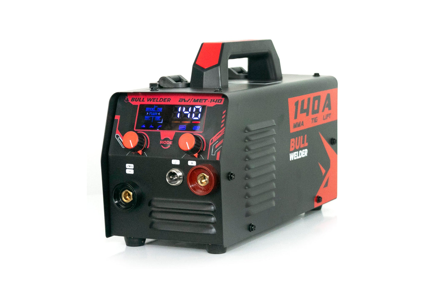 SOLDADORA INVERTER MULTIPROCESO 140 /3 EN 1 – MIG, FLUX Y TIG LIFT