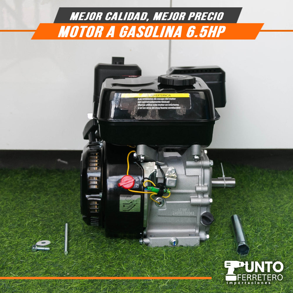 motor 4 tiempos  gasolinero 6.5hp forest & Garden (multifuncional)