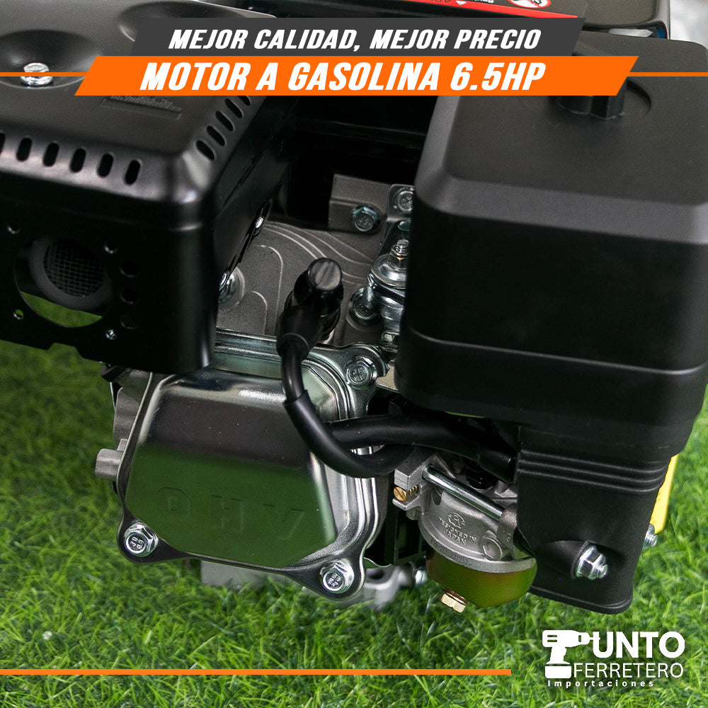 motor 4 tiempos  gasolinero 6.5hp forest & Garden (multifuncional)