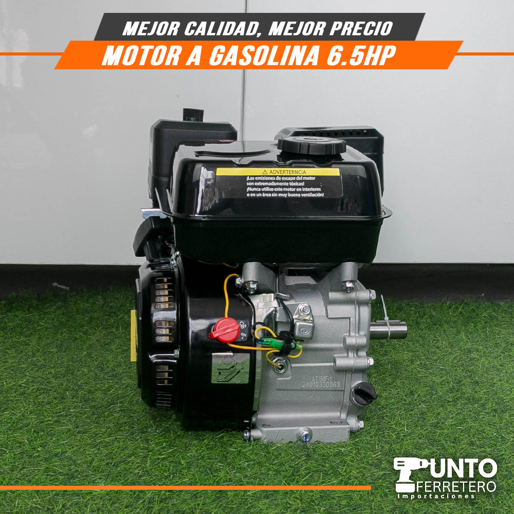 motor 4 tiempos  gasolinero 6.5hp forest & Garden (multifuncional)