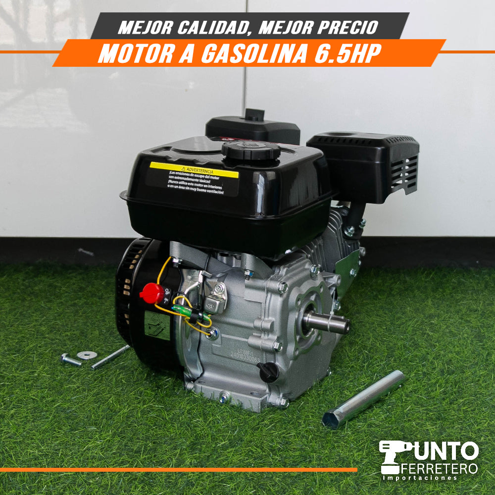 motor 4 tiempos  gasolinero 6.5hp forest & Garden (multifuncional)