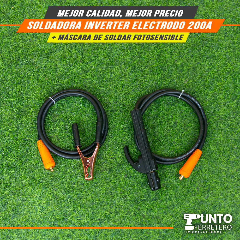 soldadora 200 amperios reales gladiator pro (marca americana)