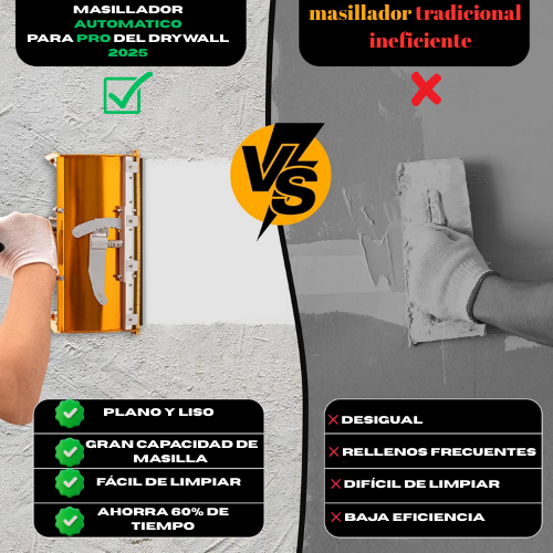 MASILLADORA AUTOMÁTICA PARA DRYWALL - 10 PULGADAS