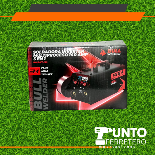 Soldadora multiproceso 3 en 1  USO industrial (TECNOLOGIA AMERICANA) Bull welder