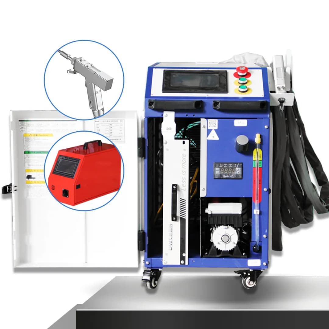 Equipo Láser 1500W 5 en 1 – Soldadura, Corte y Limpieza de Metal USO INDUSTRIAL