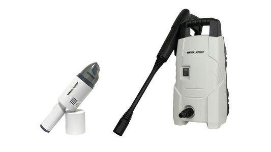 HIDROLAVADORA + ASPIRADORA DE MANO – BLACK & WHITE
