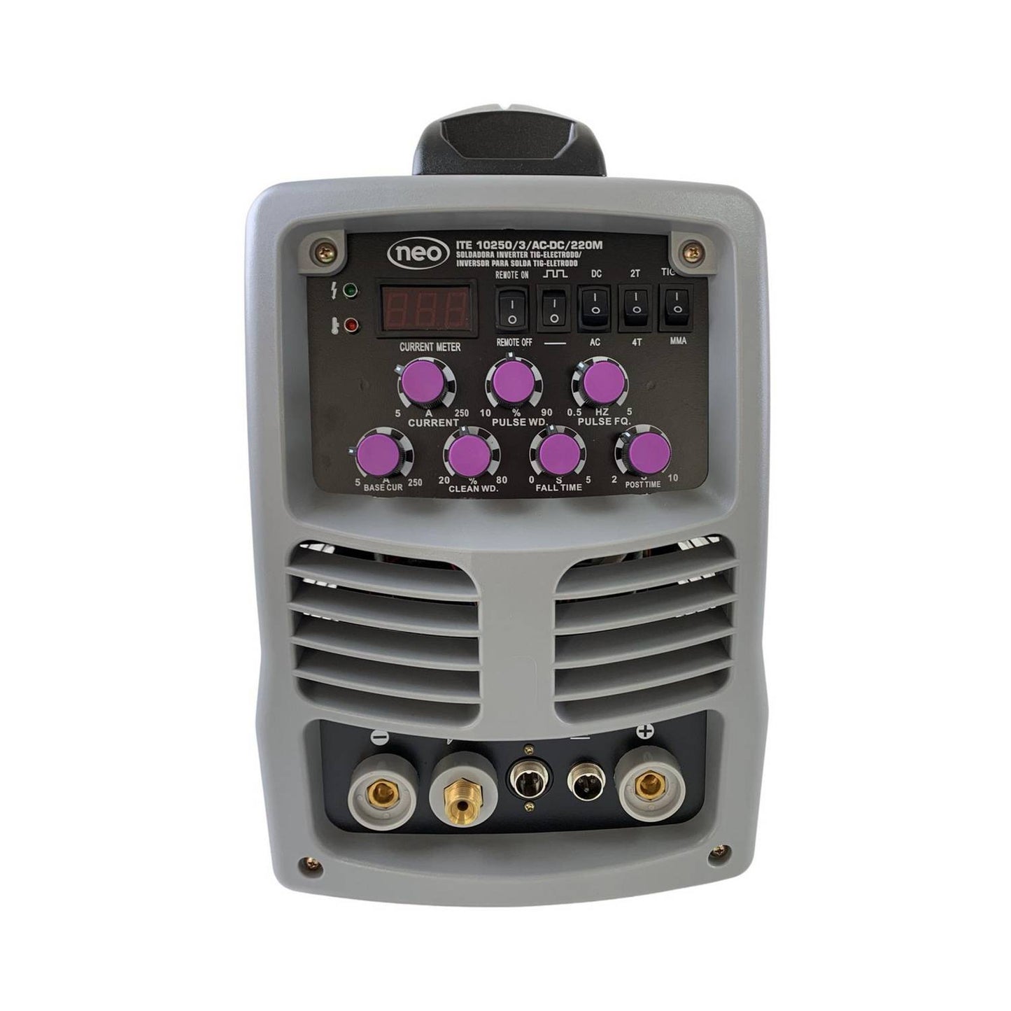 SOLDADORA ELÉCTRICA INVERTER 150A 220V MULTIFUNCIÓN 2 EN 1 TIG/MMA- NEO