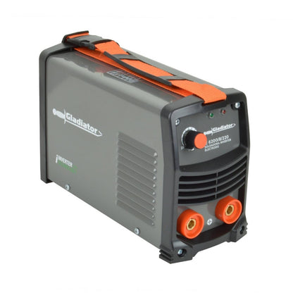 SOLDADORA ELÉCTRICA INVERTER 200A MMA CON CONECTORES 3/8 + 1O DISCOS- GLADIATOR