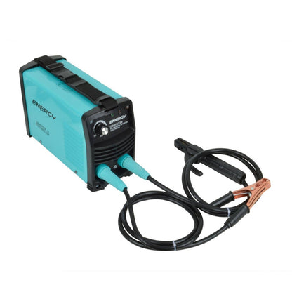 SOLDADORA ELÉCTRICA INVERTER 200A MMA CON CONECTORES 3/8 -ENERGY