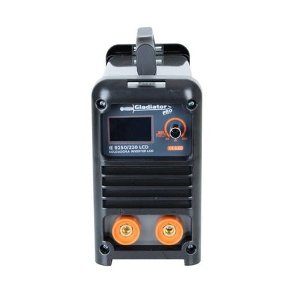 SOLDADORA ELÉCTRICA INVERTER 250A MMA CON CONECTORES 1/2 LCD- GLADIATOR