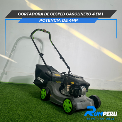 cortadora de cesped gasolinera  4 tiempos  4 en 1 -4hp