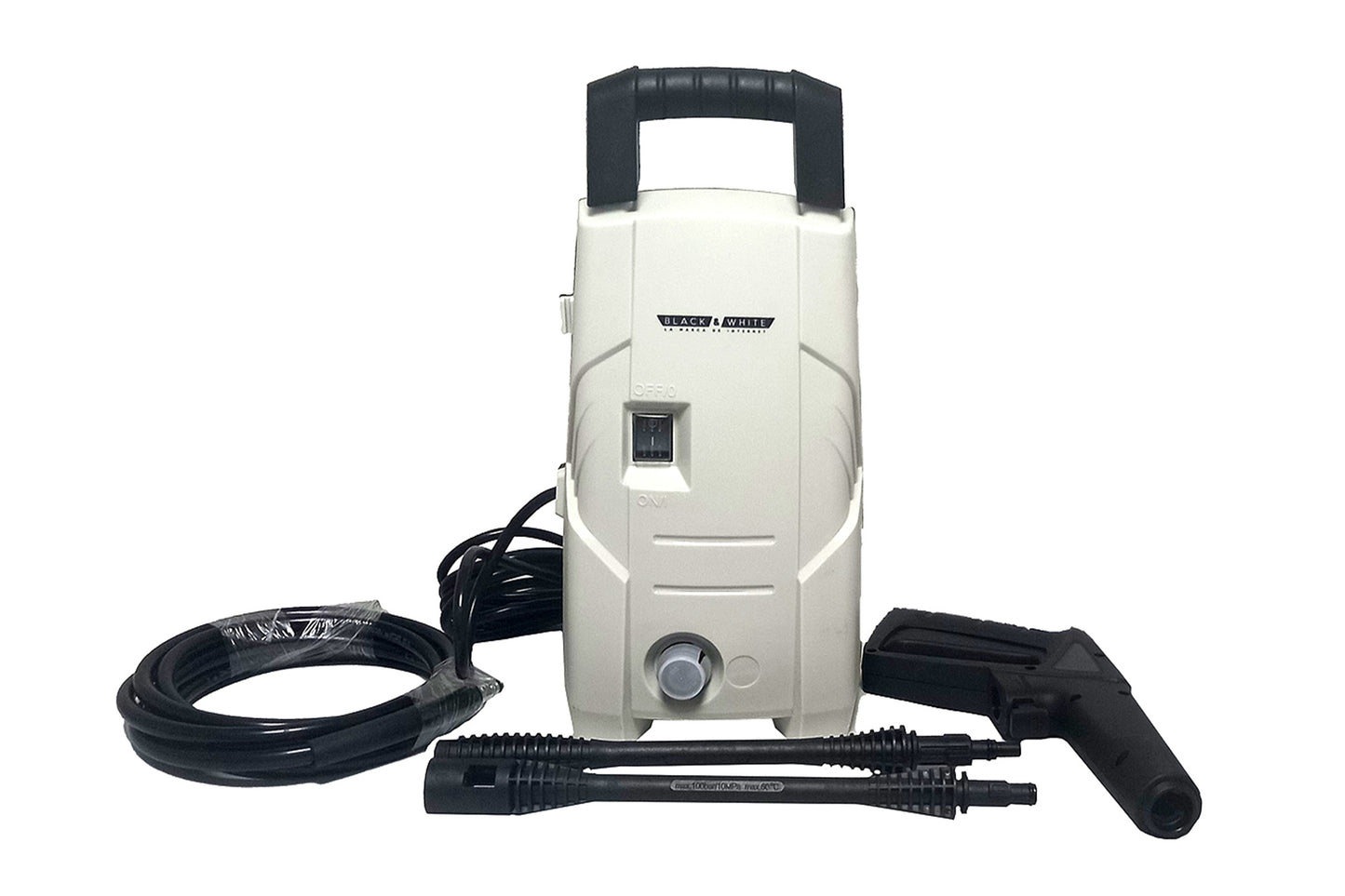 HIDROLAVADORA + ASPIRADORA DE MANO – BLACK & WHITE