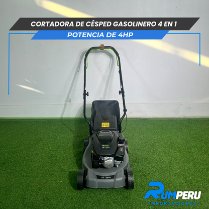 cortadora de cesped gasolinera  4 tiempos  4 en 1 -4hp