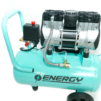 COMPRESOR SIN ACEITE 1100W 24L – ENERGY