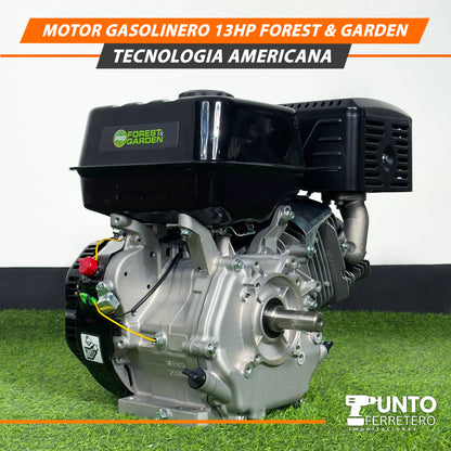 MOTOR GASOLINERO 13HP FOREST AND GARDEN – TECNOLOGÍA AMERICANA