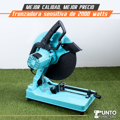 tronzadora disco 14 pulgadas 2000W  energy + 3 discos regalo