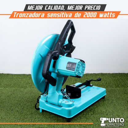 tronzadora disco 14 pulgadas 2000W  energy + 3 discos regalo