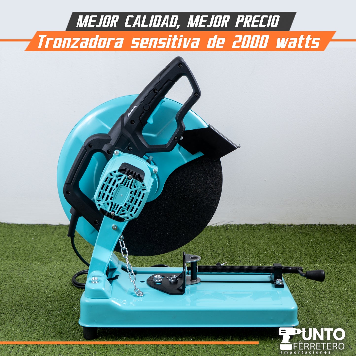 tronzadora disco 14 pulgadas 2000W  energy + 3 discos regalo