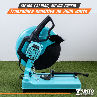 tronzadora disco 14 pulgadas 2000W  energy + 3 discos regalo