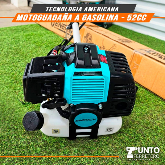 motoguadaña profesional energy 52cc motor 2 tiempos