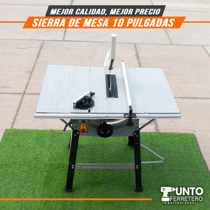 sierra de mesa eléctrica neo   10 pulgadas 1800W (tecnologia americana)