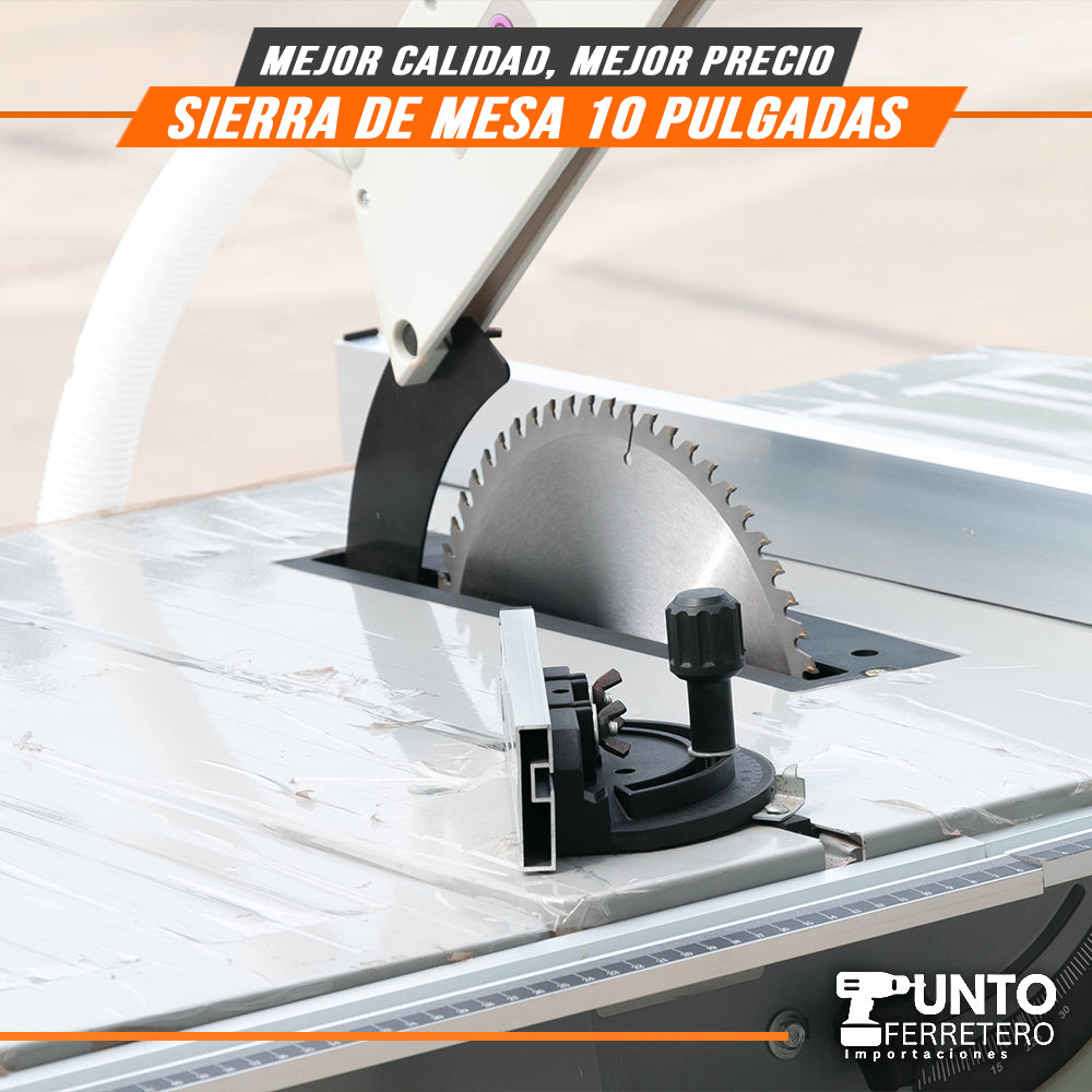 sierra de mesa eléctrica neo   10 pulgadas 1800W (tecnologia americana)
