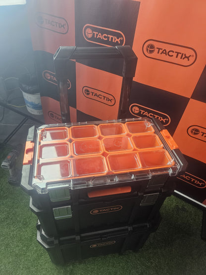 Caja Para Herramientas  resistencia grado militar tactix 3 piezas.