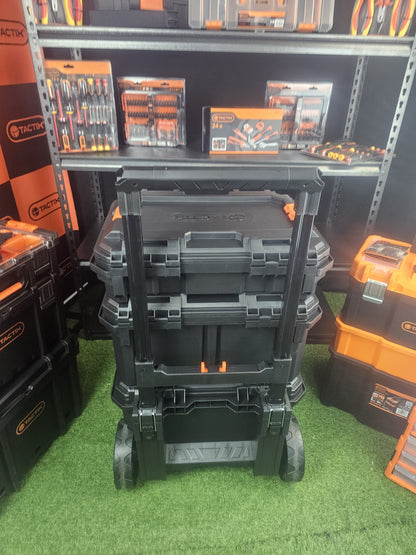 Caja Para Herramientas  resistencia grado militar tactix 3 piezas.