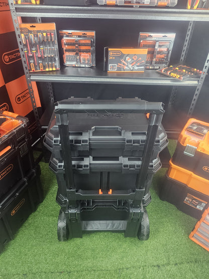 Caja Para Herramientas  resistencia grado militar tactix 3 piezas.